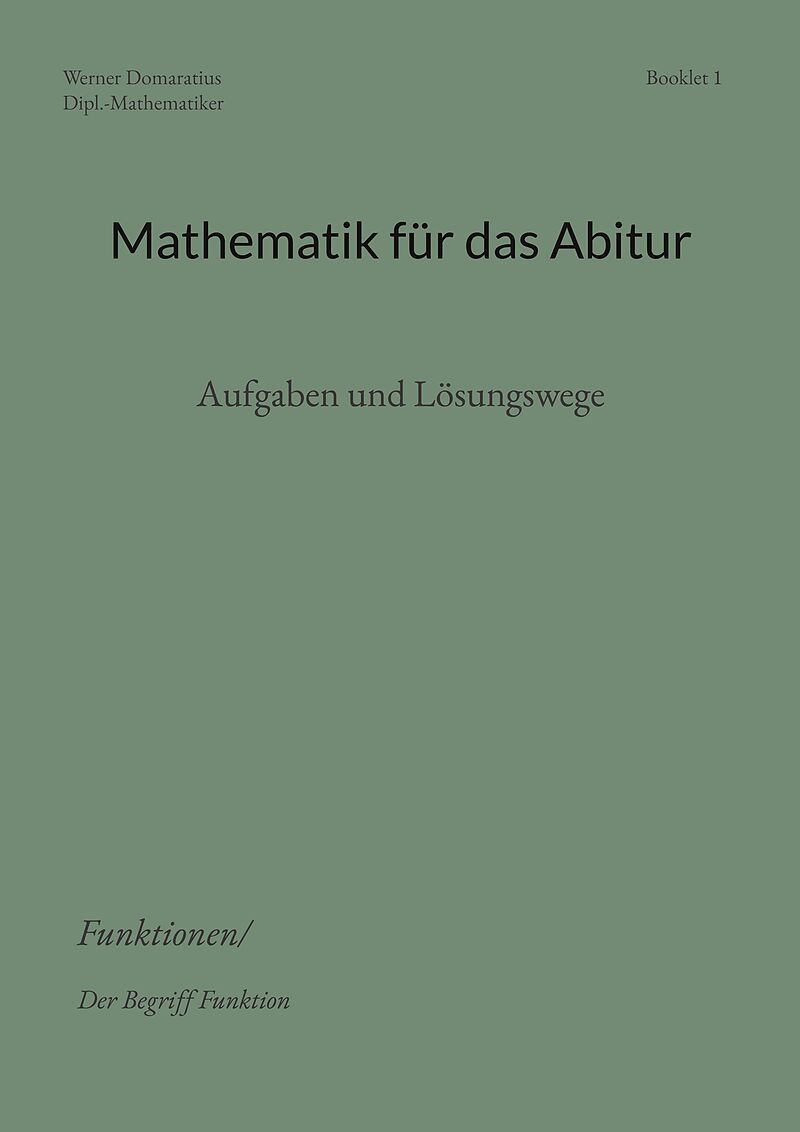 Mathematik für das Abitur