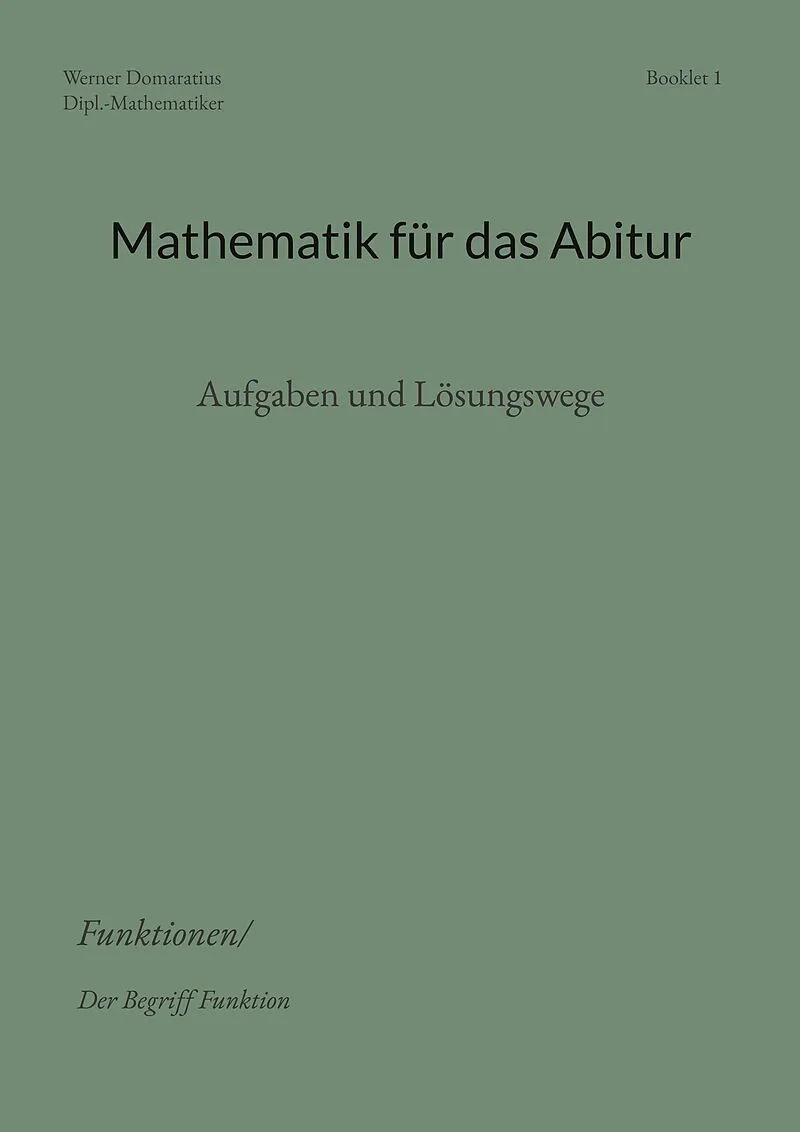 Mathematik für das Abitur