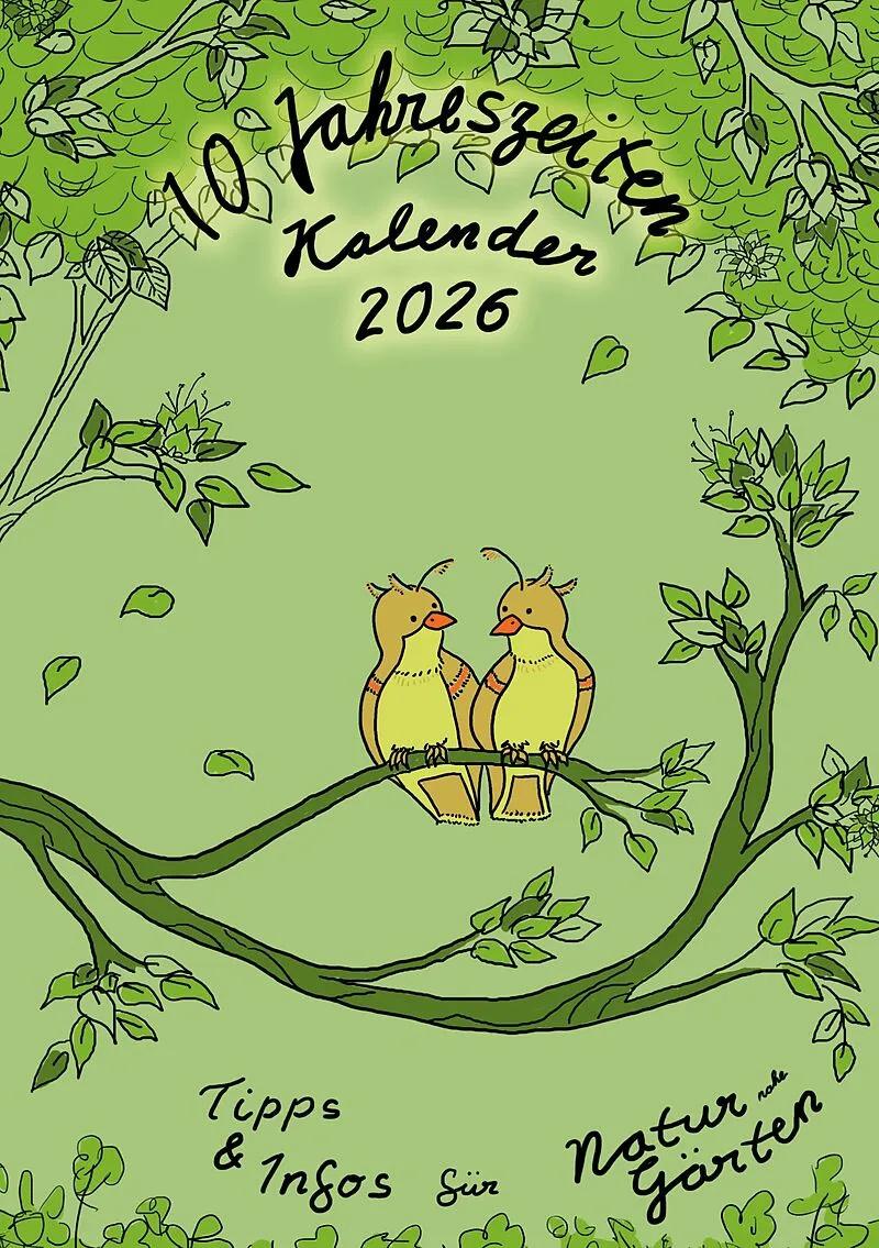 10-Jahreszeiten-Kalender für naturnahe Gärten