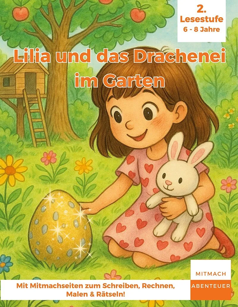 Lilia und das Drachenei im Garten