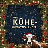 Kartonierter Einband Der Kühe-Adventskalender von Lina König