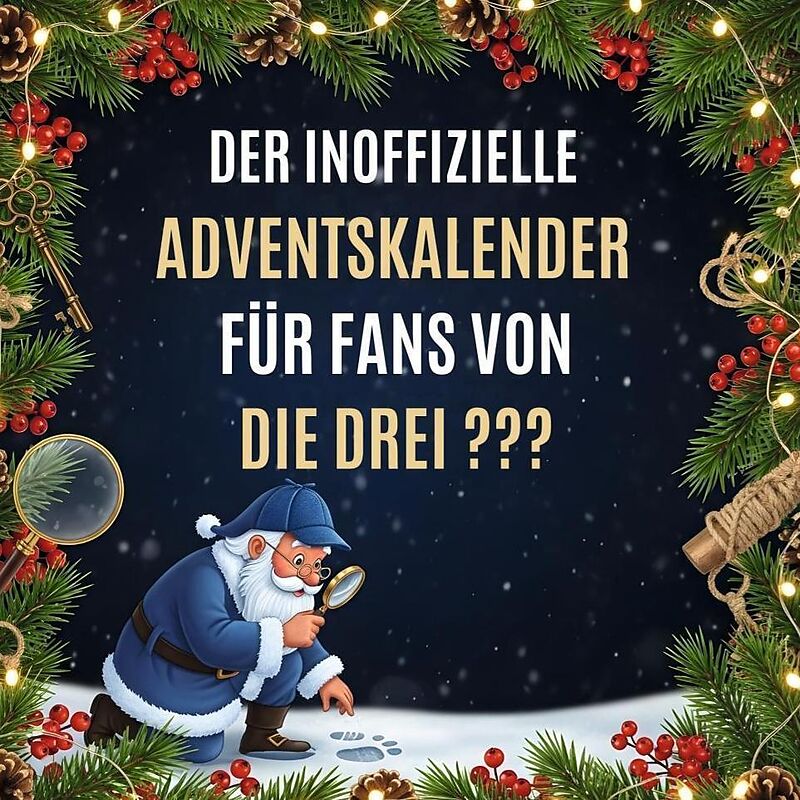 Der inoffizielle Adventskalender für Fans von Die drei ???