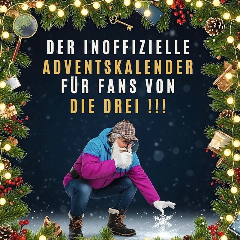 Der inoffizielle Adventskalender für Fans von Die drei !!!
