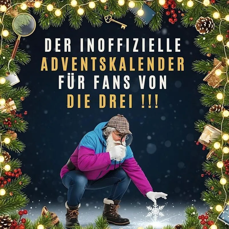 Der inoffizielle Adventskalender für Fans von Die drei !!!