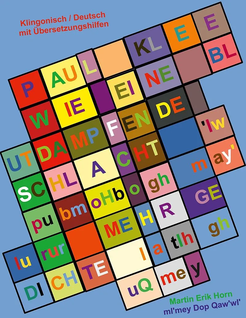 Paul Klee - Wie eine blutdampfende Schlacht - 'Iw pubmoHbogh may' lurur