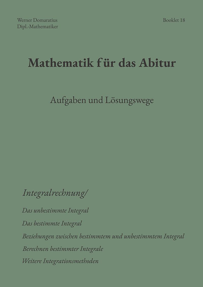 Mathematik für das Abitur