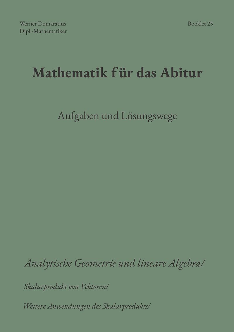 Mathematik für das Abitur
