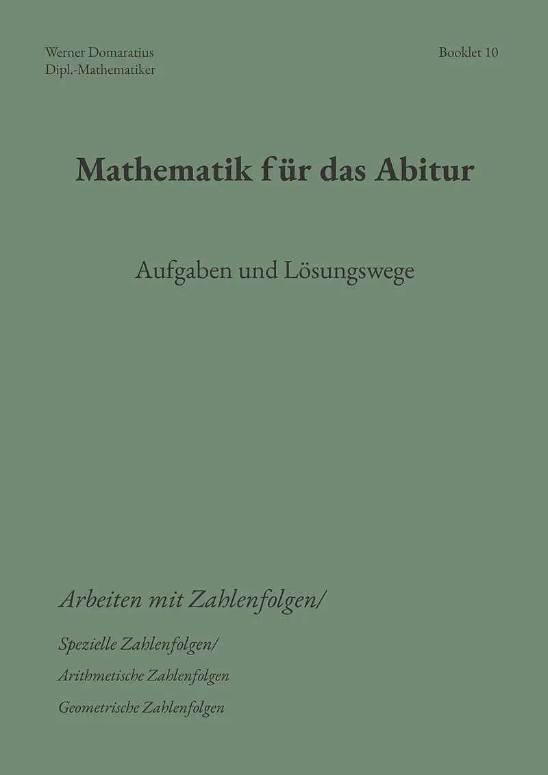 Mathematik für das Abitur