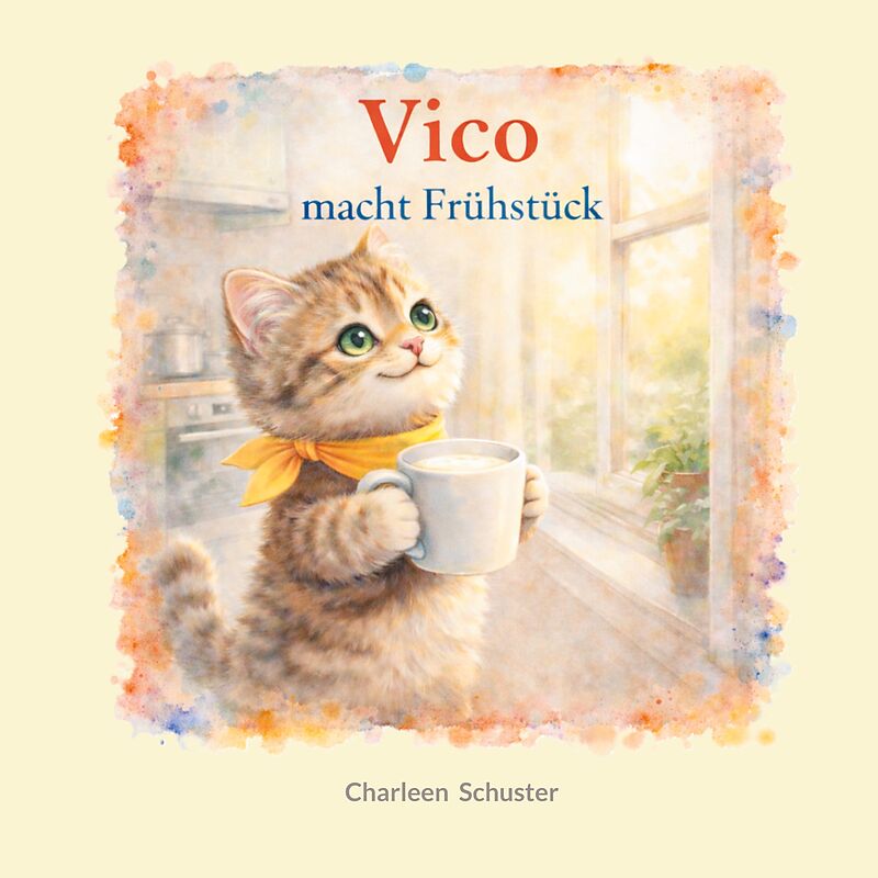 Vico macht Frühstück