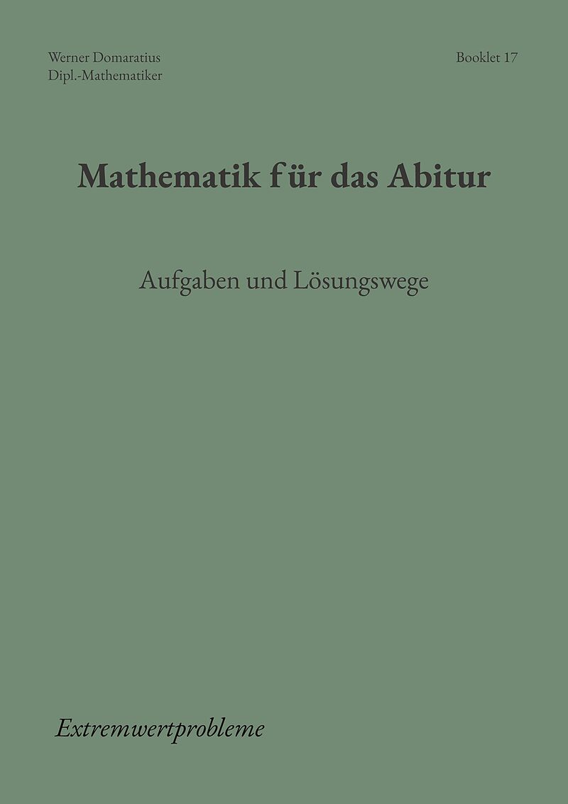 Mathematik für das Abitur