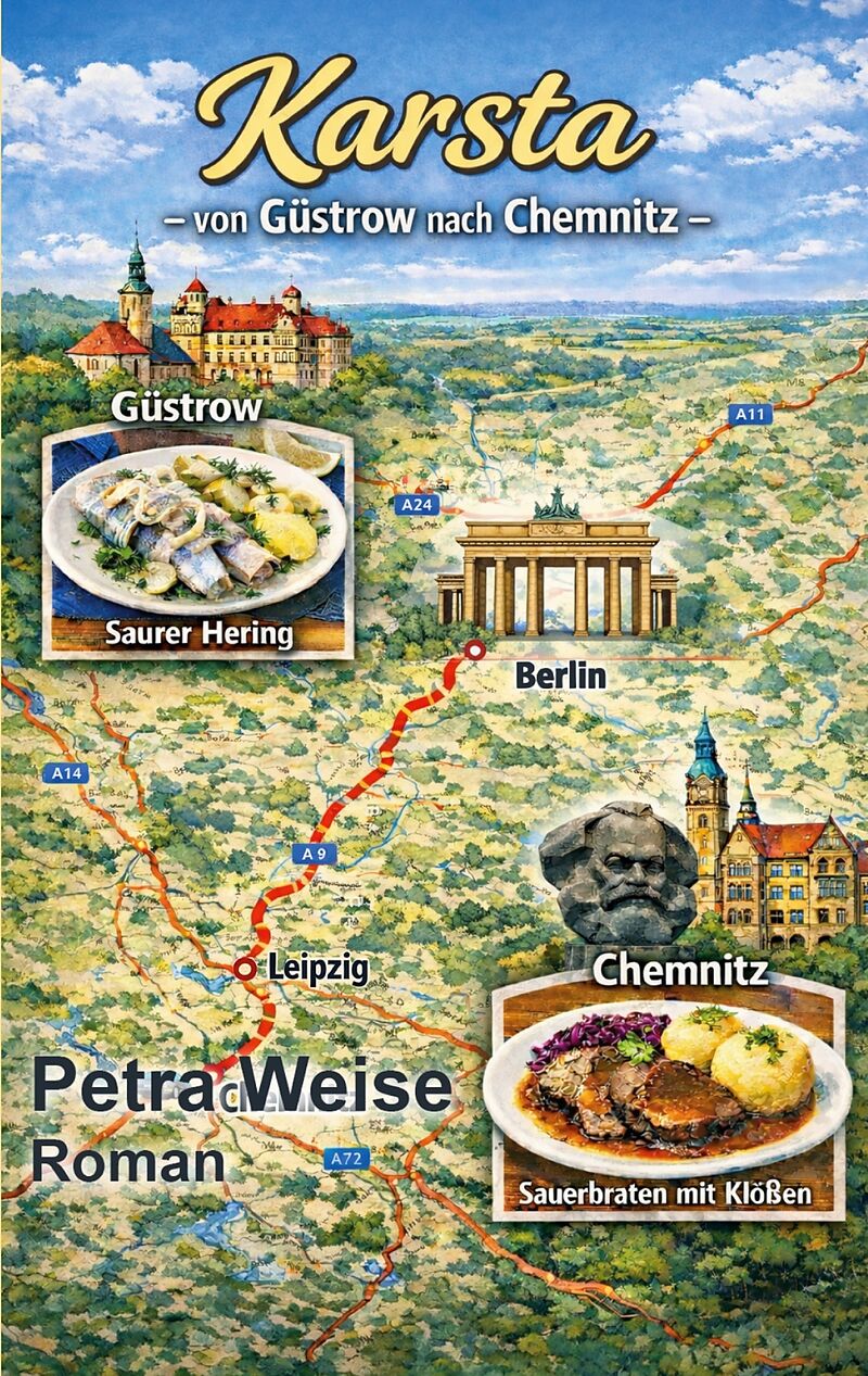 Karsta - von Güstrow nach Chemnitz