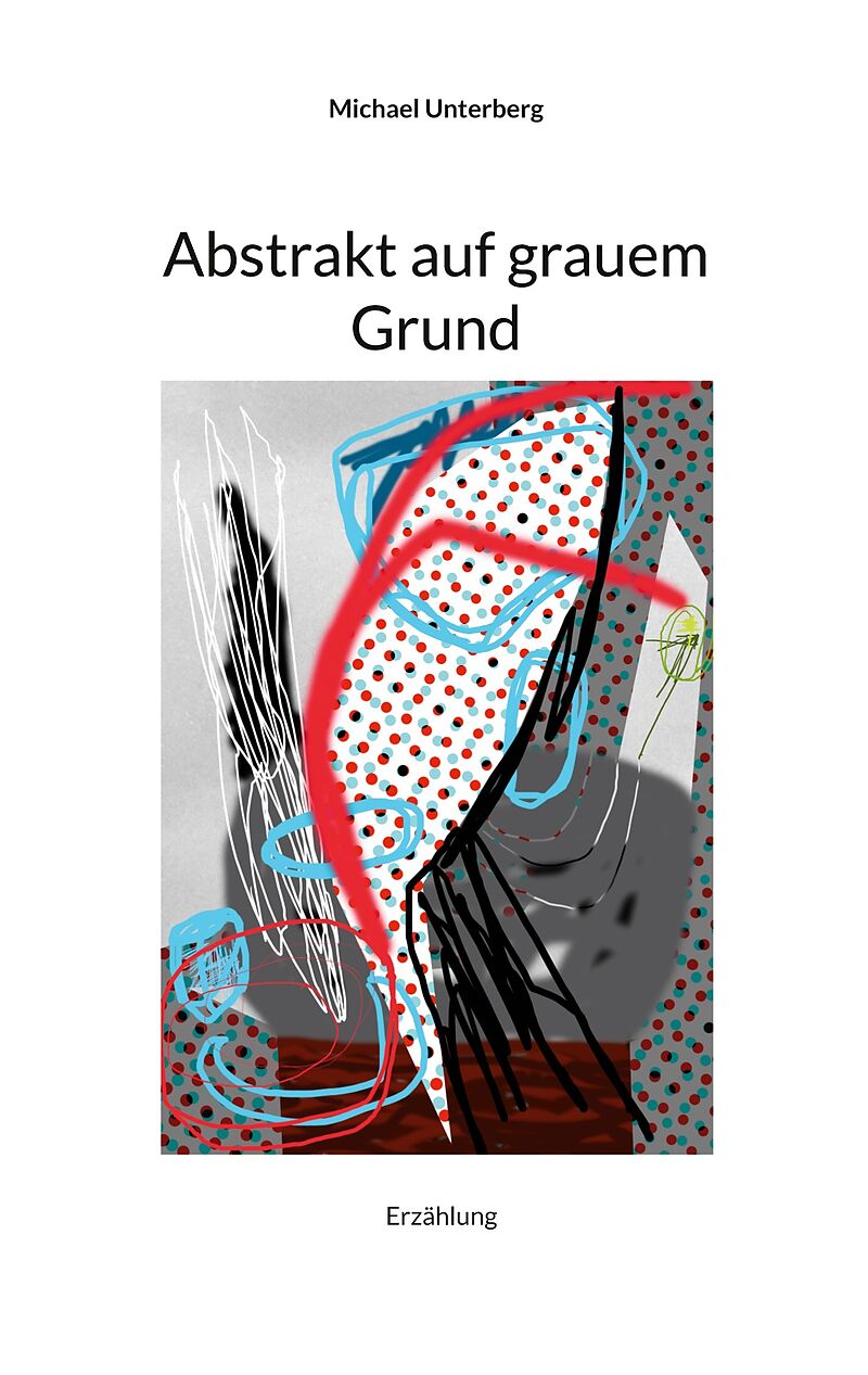 Abstrakt auf grauem Grund