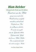 E-Book (epub) Blatt-Beleber von Hans-Jürgen Sträter