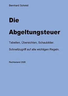 E-Book (pdf) Die Abgeltungsteuer von Bernhard Schmid