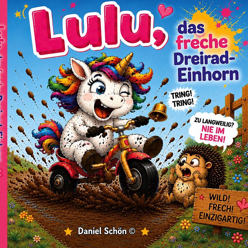 Lulu, das freche Dreirad-Einhorn