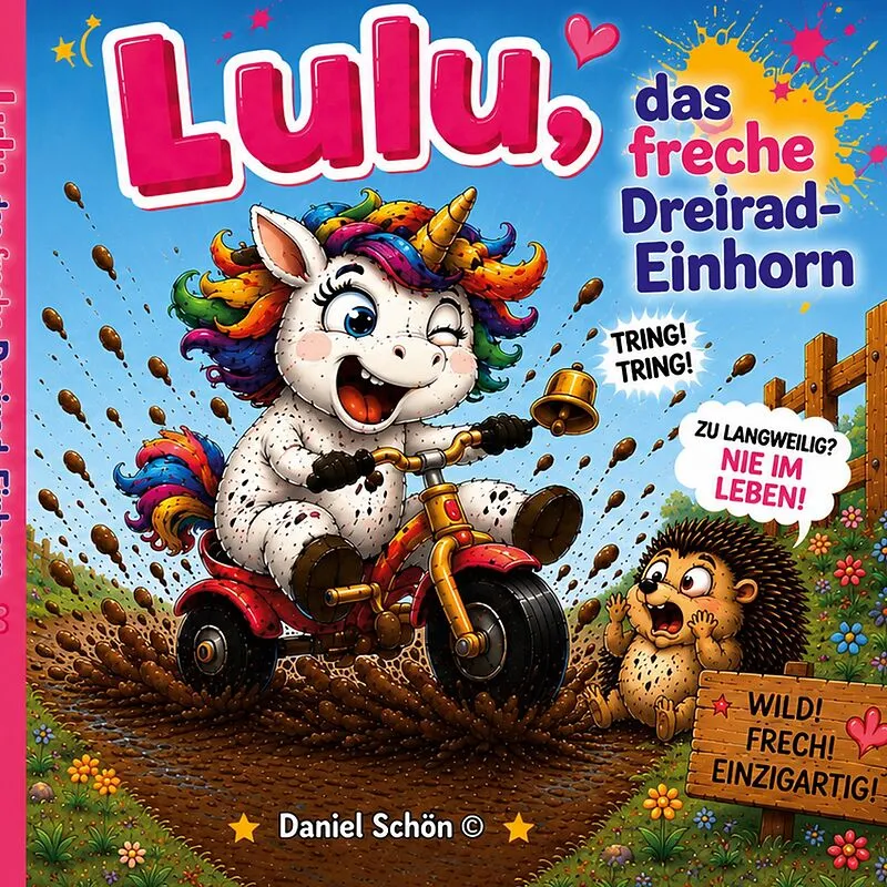 Lulu, das freche Dreirad-Einhorn