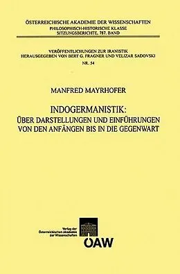 E-Book (pdf) Indogermanistik von Manfred Mayrhofer