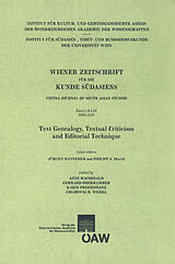 E-Book (pdf) Wiener Zeitschrift für die Kunde Südasiens, Band 5253 (20092010)  Vienna Journal of South Asian Studies, Vol. 5253 (20092010) von 