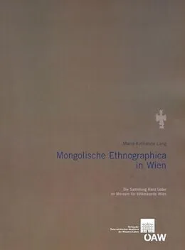 E-Book (pdf) Mongolische Ethnographica in Wien von Maria-Katharina Lang