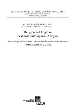 E-Book (pdf) Religion and Logic in Buddhist Philosophical Analysis von Helmut Krasser, Horst Lasic, Eli Franco