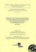 E-Book (pdf) Katalog der mittelalterlichen Handschriften der Bibliothek des Prämonstratenser Chorherrenstiftes Wilten von Gabriela Kompatscher Gufler, Daniela Mairhofer, Claudia Schretter