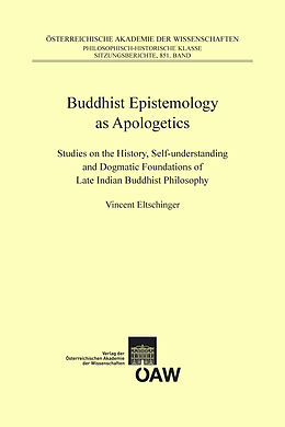 eBook (pdf) Buddhist Epistemology as Apologetics de Vincent Eltschinger