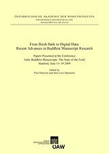 E-Book (pdf) From Birch Bark to Digital Data: Recent Advances in Buddhist Manuscript Research von 