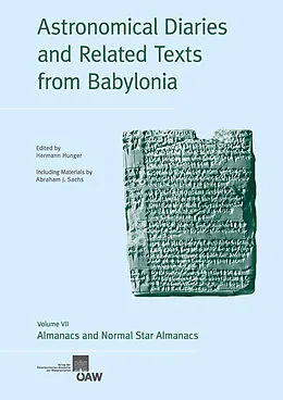 E-Book (pdf) Astronomical Diaries and Related Texts from Babylonia von Hermann Hunger
