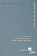 E-Book (pdf) Alanic Marginal Notes in a Greek Liturgical Manuscript von Alexander Lubotsky