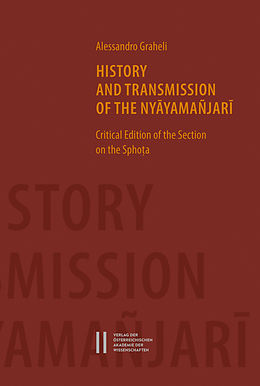 eBook (pdf) History and Transmission of the Ny?yamañjar? de Alessandro Graheli