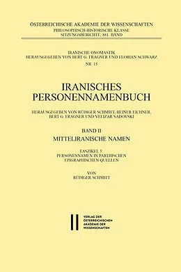 E-Book (pdf) Iranische Namen in semitischen Nebenüberlieferungen von Rüdiger Schmitt