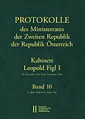 E-Book (pdf) Protokolle des Ministerrates der Zweiten Republik, Kabinett Leopold Figl I von Wolfgang Mueller