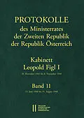 E-Book (pdf) Protokolle des Ministerrates der Zweiten Republik, Kabinett Leopold Figl I von Wolfgang Mueller