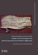 eBook (pdf) Studies in the Chronology of the Bactrian Documents from Northern Afghanistan de Nicholas Sims-Williams, Francois de Blois