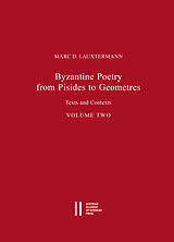 eBook (pdf) Byzantine Poetry from Pisides to Geometres de Marc D Lauxtermann