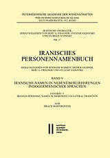 E-Book (pdf) Iranische Namen in Nebenüberlieferungen indogermanischer Sprachen, Band V von Hrach Martirosyan
