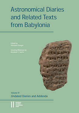 eBook (pdf) Astronomical Diaries and Related Texts from Babylonia de Abraham J. Sachs