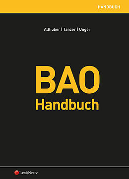 Fester Einband BAO Handbuch von Franz Althuber, Michael Tanzer, Peter Unger
