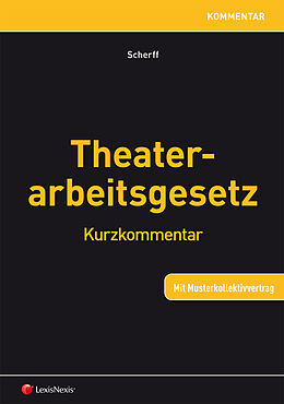 Kartonierter Einband Theaterarbeitsgesetz von Dietrich Scherff