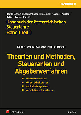 Kartonierter Einband Handbuch der österreichischen Steuerlehre, Band I Teil 1 von Gernot Aigner, Michaela Fellinger, Gudrun Fritz-Schmied