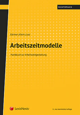 Kartonierter Einband Arbeitszeitmodelle von Johannes Gärtner, Christoph Klein, Doris Lutz