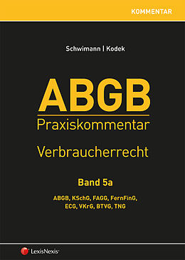 Fester Einband ABGB Praxiskommentar / ABGB Praxiskommentar - Band 5a von Georg E. Kodek, Peter Apathy, Martin Binder