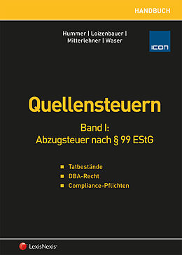 Fester Einband Handbuch Quellensteuern / Handbuch Quellensteuern, Band I von Karl Waser, Tamara Loizenbauer, Martin Hummer