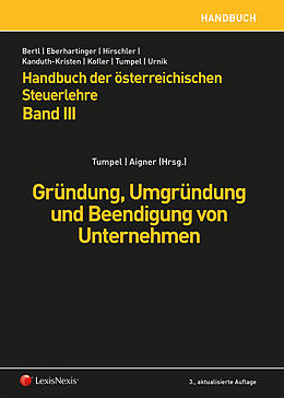 Fester Einband Handbuch der österreichischen Steuerlehre, Band III von Friedrich Fraberger, Michael Zwick, Sabine Urnik