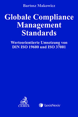 Kartonierter Einband Globale Compliance Management Standards von Bartosz Makowicz