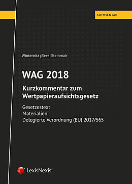 Fester Einband WAG 2018 von Christian P. Winternitz, Gregor Beer, Boris Steinmair