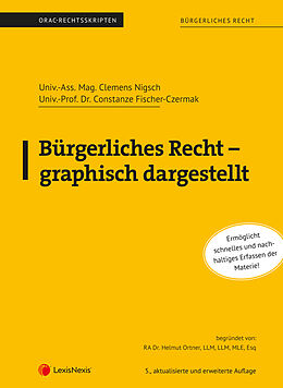 Kartonierter Einband Bürgerliches Recht - graphisch dargestellt (Skriptum) von Constanze Fischer-Czermak, Clemens Nigsch, Helmut Ortner