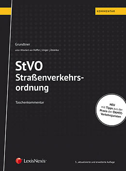 Kartonierter Einband StVO Straßenverkehrsordnung - Taschenkommentar von Herbert Grundtner