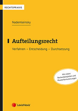 Kartonierter Einband Aufteilungsrecht von Marco Nademleinsky