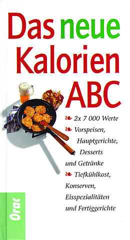Kartonierter Einband Das neue Kalorien-ABC von Johannes Radek